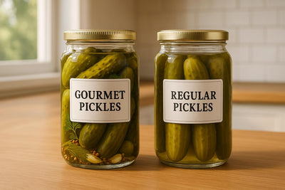 Gourmet vs Regular Pickles: Quality Comparison